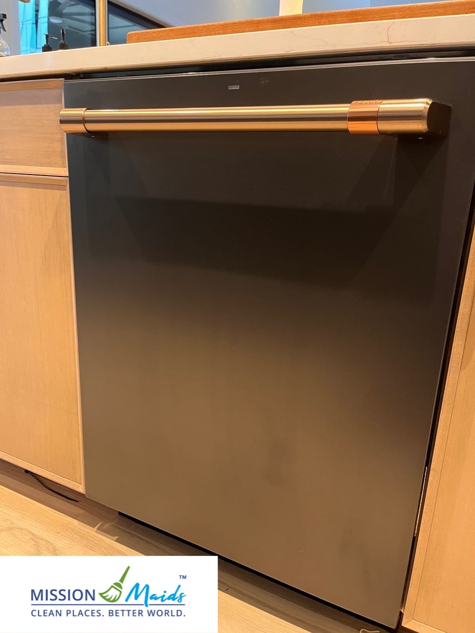 Standard House Cleaning - Clean dishwasher front